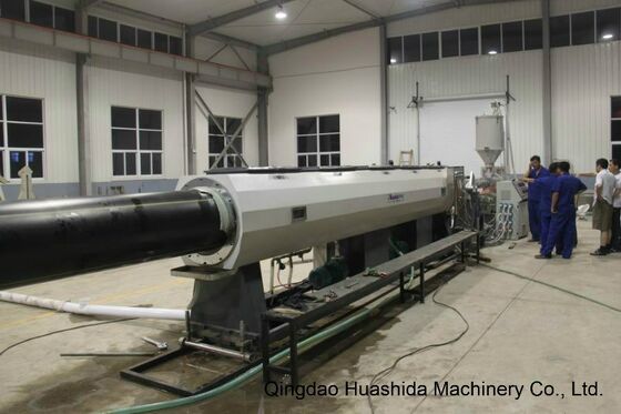 Automatic HDPE Solid Wall Pressure Pipe Extrusion Line for Water Supply