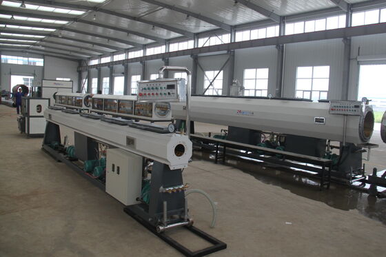 Automatic HDPE Solid Wall Pressure Pipe Extrusion Line for Water Supply