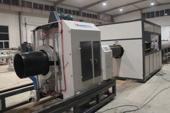 Automatic HDPE Solid Wall Pressure Pipe Extrusion Line for Water Supply
