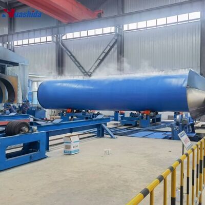 Automatic Steel Pipe Internal & External Blasting and FBE Powder Coating Line