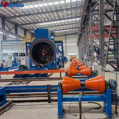 Steel Pipe Internal & External FBE Epoxy Powder Coating Production Line