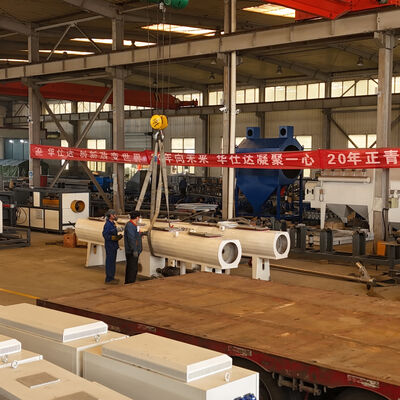 HDPE Large Diameter Hollow Wall Spiral Winding Pipe Production Line for Municipal Drainage with Single-screw Extruder