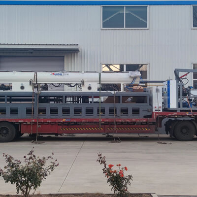 HDPE Large Diameter Hollow Wall Spiral Winding Pipe Production Line with Single-screw Extruder for Municipal Drainage