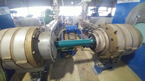 O-Type Extrusion 3PE Coating Production Line with SA 2.5 Surface Treatment for 50mm-426mm Metal Pipes