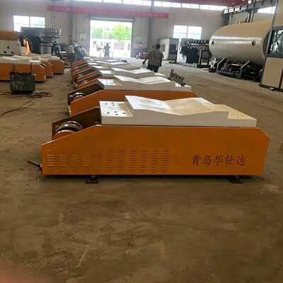 PUR Spray PE Wrapping Pre-Insulated Steel Pipe Production Line for Oil Gas Chilled Water