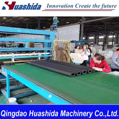 Automatic NBR PVC Rubber Foam Extrusion Machine for 1000-1500mm Pipe & Sheet Production