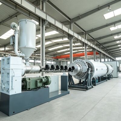 HDPE Pipe Extrusion Machine with Vacuum Calibration 110-1870mm