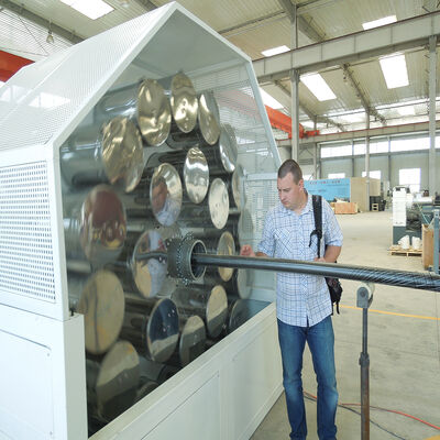 Smart Controlled PERT PU Foam Pipe Extrusion Line with One-Step Continuous Foaming Process