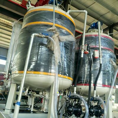 Durable Polyurethane PU Spraying Foam Pre-Insulated Pipe Production Line