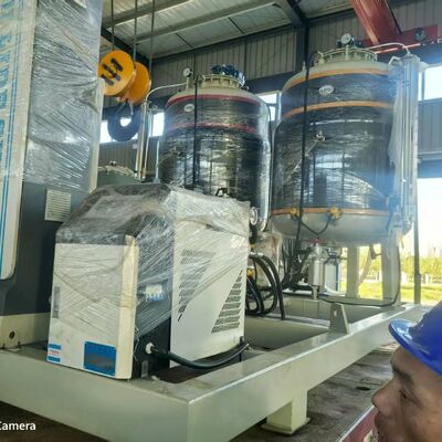 508-1620mm Polyurethane PU Spray Foam Pre-Insulated Pipe Production Line with Shot Blasting Equipment