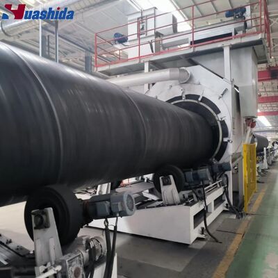 508-1620mm Polyurethane PU Spray Foam Pre-Insulated Pipe Production Line with Shot Blasting Equipment