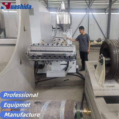 Durable Polyurethane PU Spraying Foam Pre-Insulated Pipe Production Line