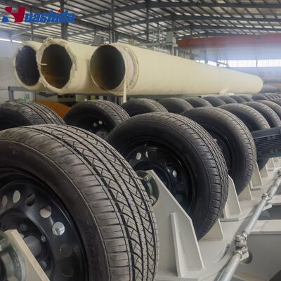 Durable Polyurethane PU Spraying Foam Pre-Insulated Pipe Production Line
