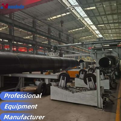 Durable Polyurethane PU Spraying Foam Pre-Insulated Pipe Production Line