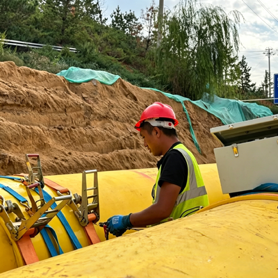 110-2200mm HDPE Jacket Pipe Extrusion Line for District Heating Chilled Water Pipe