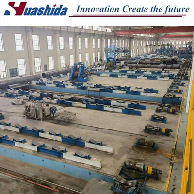 Automatic PLC Controlled 3LPE Coating Pipe Production Line with Internal FBE and External 3LPE Protection