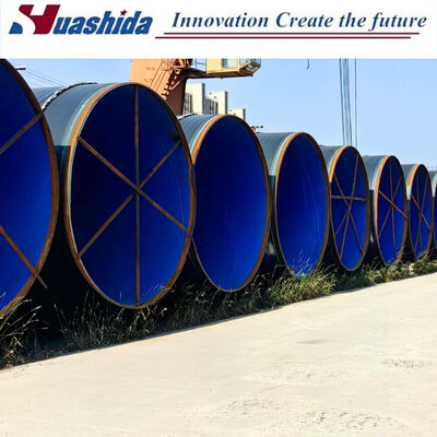 Automatic PLC Controlled 3LPE Coating Pipe Production Line with Internal FBE and External 3LPE Protection