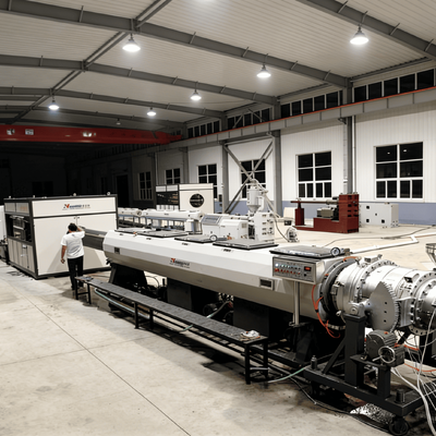 16-1600mm HDPE PE100 Pipe Extrusion Line for Municipal Water Gas Supply