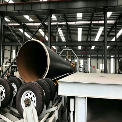Patented PUR Spray PE Wrapping Pre-Insulated Pipe Production Line for Industrial Pipelines