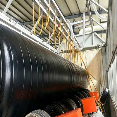Patented PUR Spray PE Wrapping Pre-Insulated Pipe Production Line for Industrial Pipelines