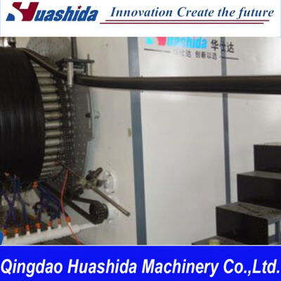 HDPE Large Diameter Steel-Reinforced Spiral Corrugated Pipe Production Line with High Ring Stiffness and Corrosion Resistance