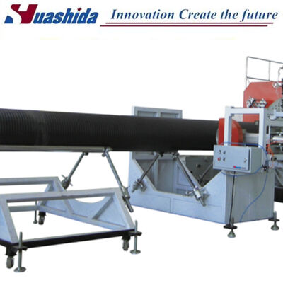 Automatic HDPE Krah Pipe Extrusion Line for 300mm-1200mm High Ring Stiffness Corrugated Pipe Production