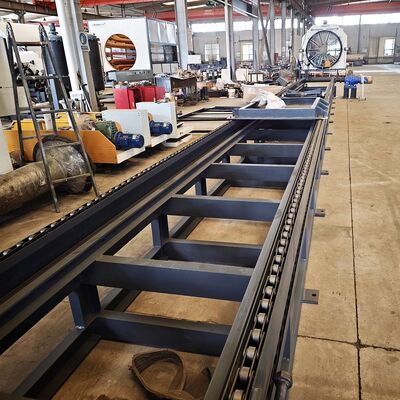 Vacuum Calibration HDPE Jacket Pipe Extrusion Line for District Heating Pre-Insulated Pipe