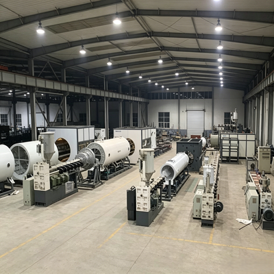 PUR Foam HDPE Jacket Pipe Extrusion Line for District Heating Pre-Insulated Pipe