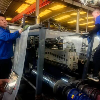 Radiation Cross-Linked PE Heat Shrink Sleeve Line for Pipeline Girth Weld Protection