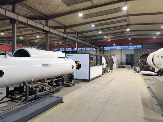 Automatic HDPE Jacket Pipe Extrusion Line for PU Pre-Insulated Pipes