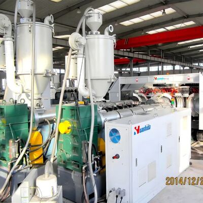 High Speed HDPE Double Wall Corrugated Pipe Making Machine