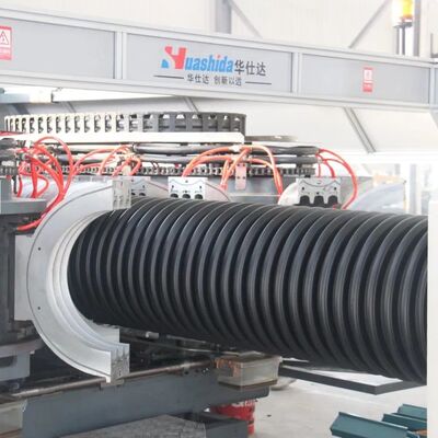 HDPE Double Wall Corrugated Pipe Production Line for Municipal Drainage