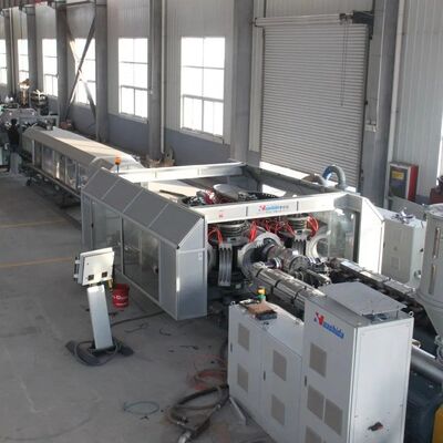 High Speed HDPE Double Wall Corrugated Pipe Making Machine