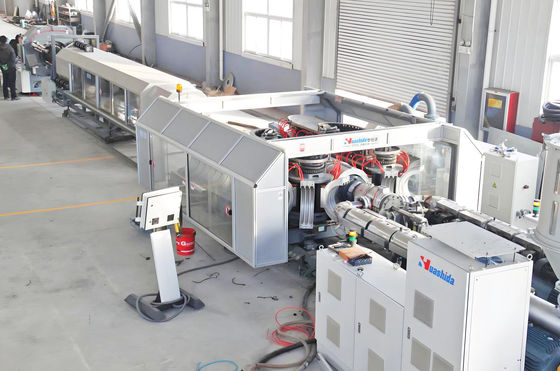 High-Speed PE/PP Double-Wall Corrugated Pipe Production Line