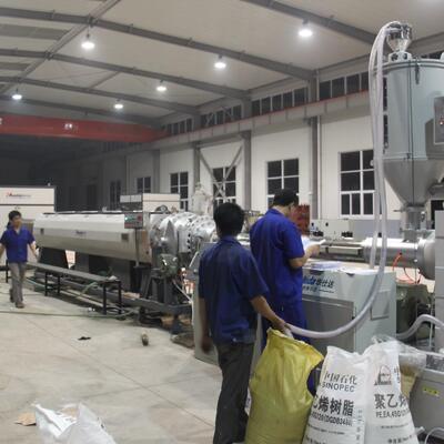 Full Range HDPE PE100 Pipe Extrusion Line for water gas Municipal Pipeline