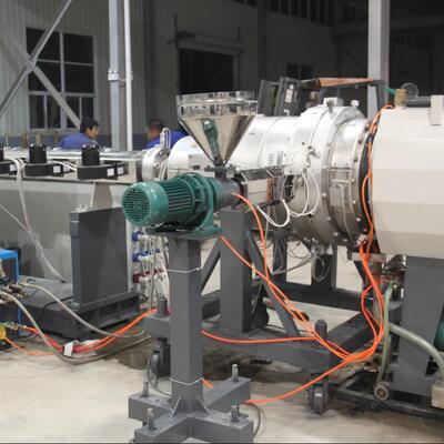 Full Range HDPE PE100 Pipe Extrusion Line for water gas Municipal Pipeline