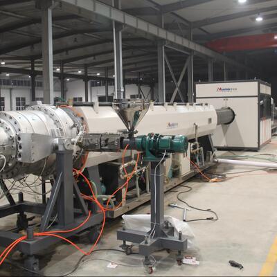 Full Range HDPE PE100 Pipe Extrusion Line for water gas Municipal Pipeline