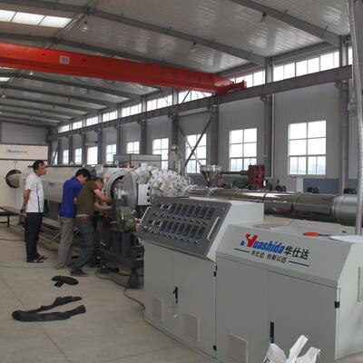 Full Range HDPE PE100 Pipe Extrusion Line for water gas Municipal Pipeline