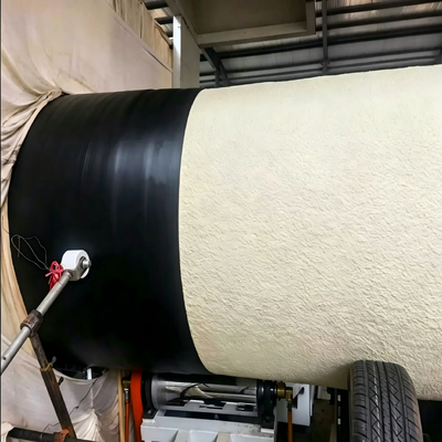 Continuous PUR Spray PE Wrapping Pre-Insulated Pipe Production Line for District Heating