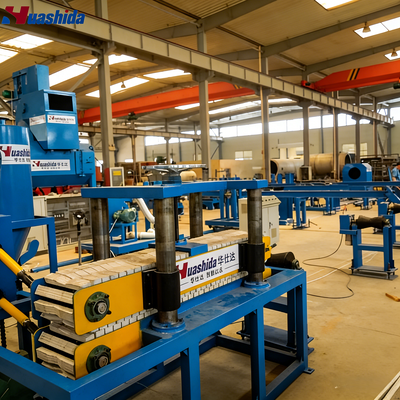 High Efficiency O-Type 3LPE FBE Steel Pipe Coating Line Water Supply Pipelines