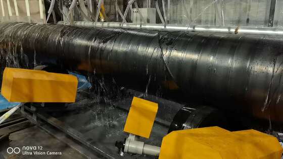Automatic 3-Layer PE FBE Steel Pipe External Anti-Corrosion Coating Machinery