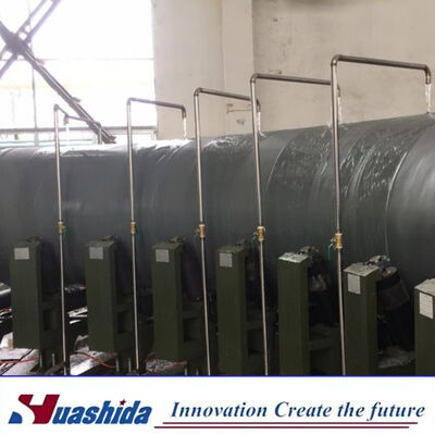 Steel Elbow Hot Bending Pipe 3PE Coating Production Line with Automatic Shot Blasting System