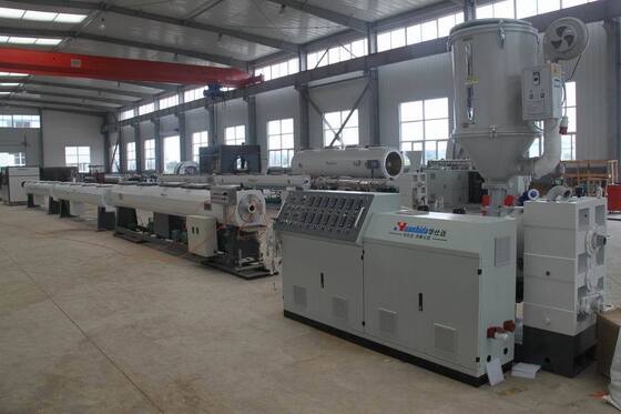 Automatic HDPE PE Water and Gas Transport Pipe Production Manufacturer