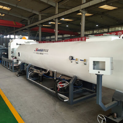 PLC Controlled Pre-Insulated Pipe Extrusion Line with Vacuum Calibration and Integrated System for Stable Performance