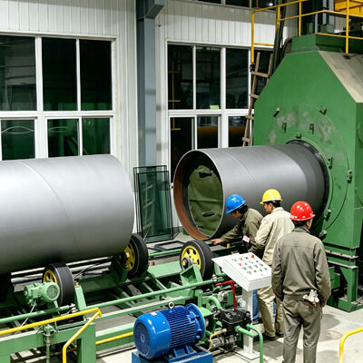 3LPE Coating Line for 20”-100” (DN508-2540mm) Large Diameter Steel Pipe, Heavy-Duty Anti-Corrosion System