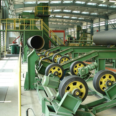 Oil & Gas Pipeline 3PE Coating Line, Specialized Anti-Corrosion Equipment for Petroleum Transmission Pipe