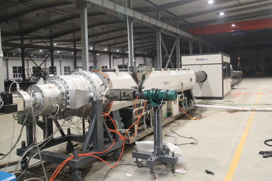 PVC PE80 PE100 HDPE Pipe Extrusion Line for Municipal Water Gas Supply