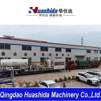 Vacuum Calibration HDPE Jacket Pipe Extrusion Line for Pre-Insulated Pipes
