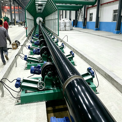 High Capacity 3PE Pipe Coating Line, Mass Production Anti-Corrosion Equipment for Large-Scale Pipeline Projects