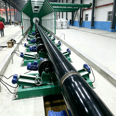 Municipal Water & Sewage 3PE Coating Line, Anti-Corrosion Equipment for Urban Drainage Pipeline